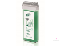 ITALWAX Гибридный тёплый воск  Top Line "Изумруд" 100мл