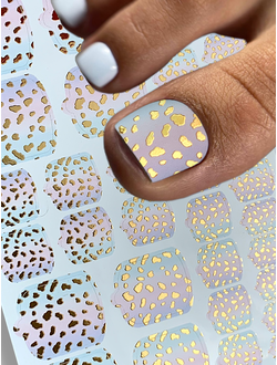 Пленки для педикюра с фольгой VIP-059