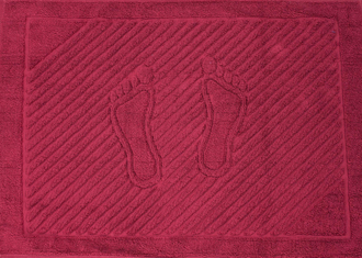 Махровый коврик оптом для ванной (ножки)50*70 плотность 700 гр/м2