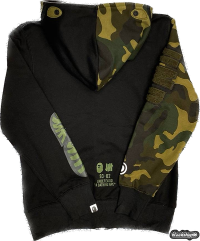 Bape Full Zip Camo Green