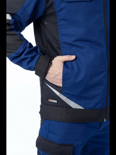 Куртка BRODEKS KS202 цв. синий/чёрный