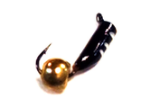 Мормышка вольфрамовая Столбик цвет шар латунь вес.0.43gr.12mm. d-2.0mm,
