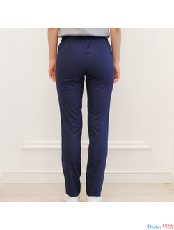 Брюки-слимы DOCLIKE SLIM DL233 Синие