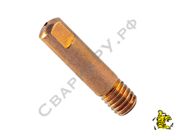 Наконечник токосъемный для горелок MIG/MAG Binzel ф0.8мм М6х25мм CuCrZr прямой