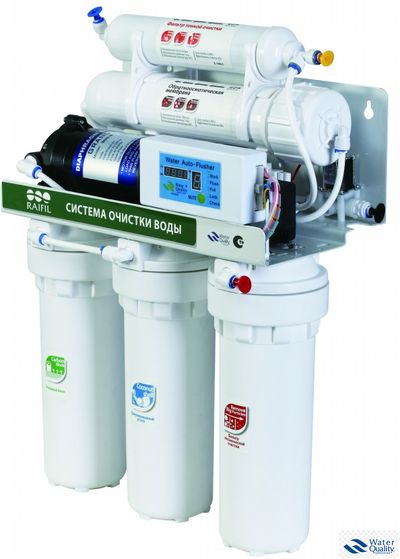 Система обратного осмоса Raifil  с автопромывкой (RO50-D1)
