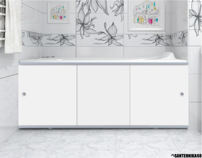 Экран для ванны МЕТАКАМ ПРЕМИУМ А (алюм. профиль) 1, 7м