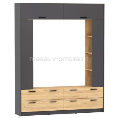 ЗС179 Шкаф комбинированный Оттавия-014.65. Размер: 1768х2204х400