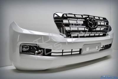 Бампер Toyota Land Cruiser 200 2007-2015 в стиле 2016+