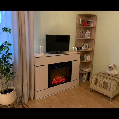 Электрокамин Харис WT с очагом Sparta 25.5 LED