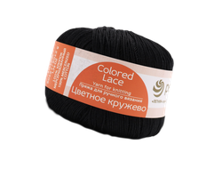 Цветное кружево (Пехорка) цвет № 02 черный