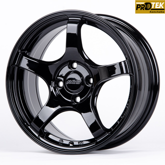 Комплект дисков R15 6,5J ET+40 4*100 RAYS X5130-CT325 Черный (80834)