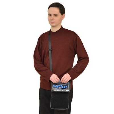 Портативный компьютер с вводом/выводом шрифтом Брайля с синтезатором речи  ELBRAILLE-W14J G3