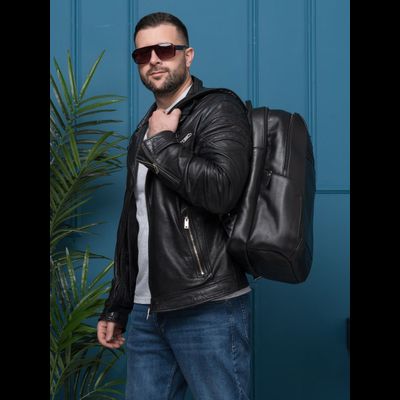 Кожаный рюкзак Vicoforte black (арт. 3099-01)