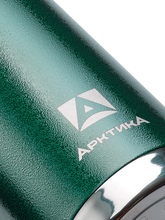 Термос бытовой, вакуумный (для напитков), тм "Арктика", 750 мл, арт. 106-750 (зелёный)