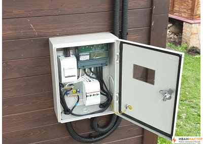 Установка счетчика электроэнергии в частном доме