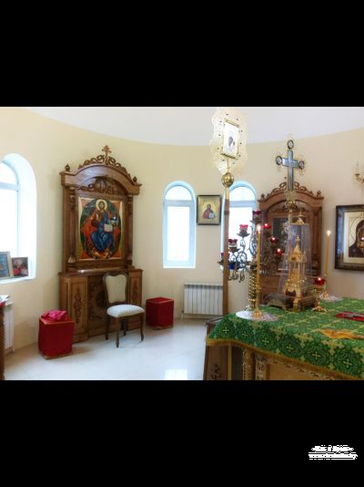 Напольный киот, с сенью