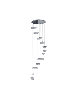 08034-12A,02 Подвес Иветта хром Led 60W