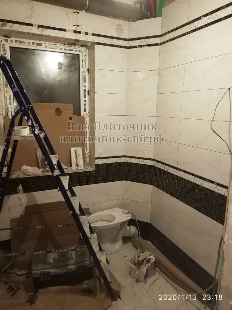 облицовка откосов с заусовкой под 45 градусов