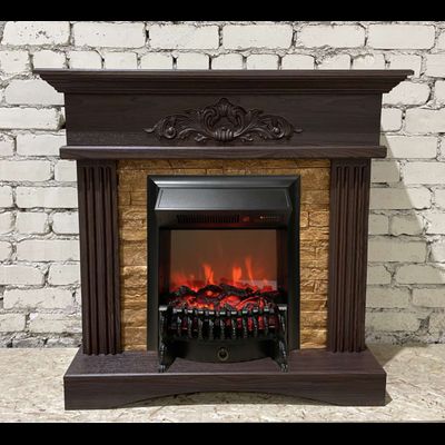 Электрокамин Premier AO M4 с очагом Fobos