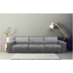 Диван-кровать "Тулон 9" аликанте серый