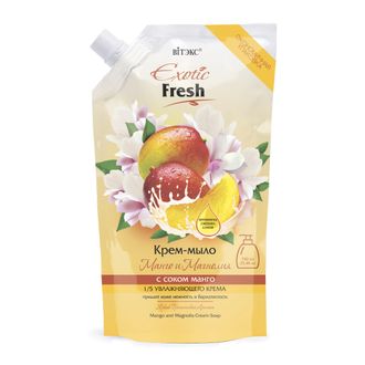 КРЕМ-МЫЛО "МАНГО И МАГНОЛИЯ" «Exotic Fresh», 750 мл