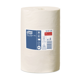 120123 Tork базовая протирочная бумага в мини рулоне с центральной вытяжкой M1