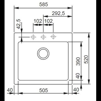 Мойка Franke Maris MRG 610-58