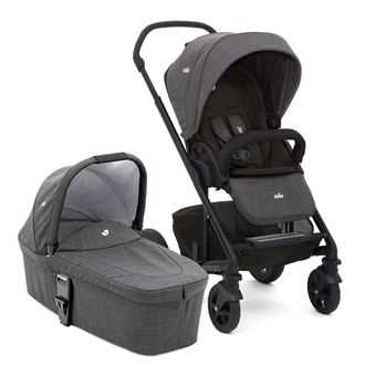 Joie Chrome DLX 2 в 1 коляска + Спальный блок Joie chrome carry cot