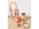 Айламбик с колонной на клампах. Португалия CopperCrafts арт.1017