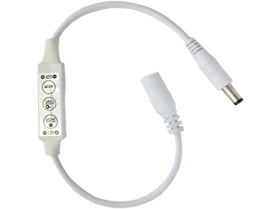 Диммер для светодиодных лент Ecola 12V 72W 6A на проводе с кнопками для управ-я с автомат. режим. CDM06BESB