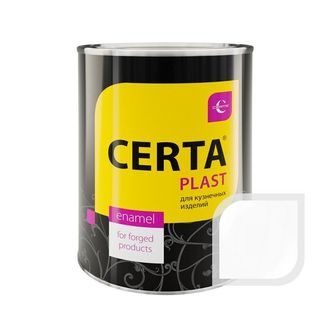 &quot;CERTA-PLAST&quot; полуглянцевый белый (0,8 кг)