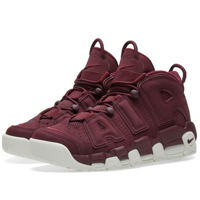 Nike Air More Uptempo 96 (Бордовые)