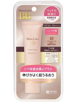 MEISHOKU Moist Labo ВВ крем - эссенция SPF 50 PA++++ (тон 03 - натуральный охра) 30гр
