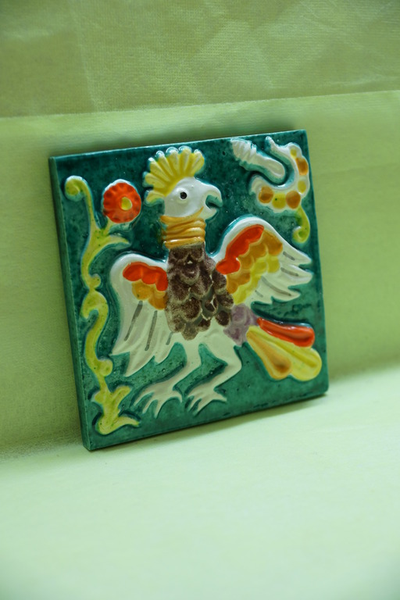 Феникс (изразцовая плитка)