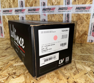 Глушитель LeoVince LV-10 BLACK 15243BU