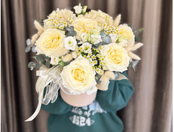 Сборная композиция с розами «Летний Коктейль»