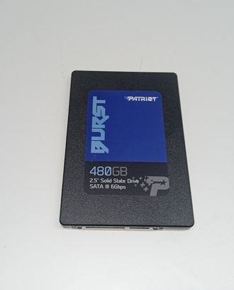 SSD накопитель Patriot Burst PBU480GC25SSDR 480 Gb (комиссионный товар)