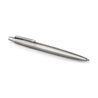 Набор: 2 шариковые ручки PARKER "Jotter Waterloo Blue CT"/"Stainless Steel CT", с блокнотом, синие, 2062782