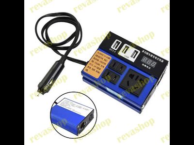 Автомобильный многофункциональный инвертор 12В/24В/220В