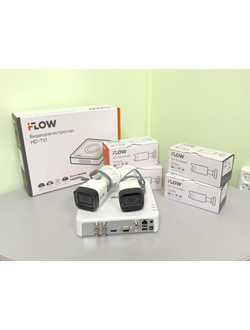 Комплект видеонаблюдения HD-TVI 2мп ( 4 камеры )