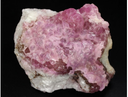 Кобальтокальцит, кристаллы на породе, Марокко (60*57*50 мм, 219 г) №28621