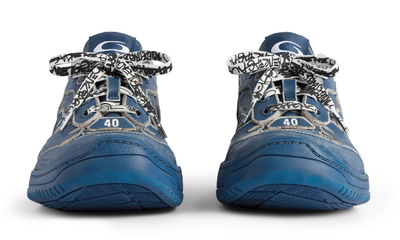 Кроссовки Balenciaga Hamptons Worn-Out Navy Taupe