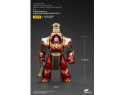 Терминатор кабала Сехмет Тысячи Сынов (Warhammer Horus Heresy) - КОЛЛЕКЦИОННАЯ ФИГУРКА 1/18 Thousand Sons Sekhmet Volkite Charger And Power Fist (JT8612) - JOYTOY