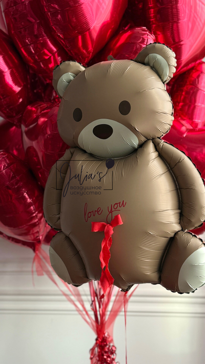 Мишка с индивидуальной надписью