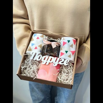 Подарочный набор "Розовый подруге"