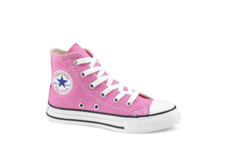 Кеды Converse All Star розовые высокие детские фото