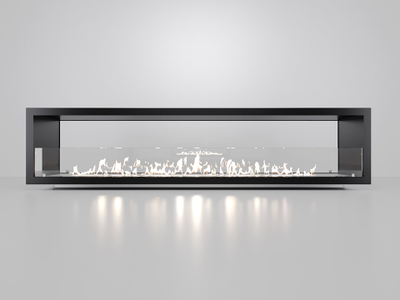 Сквозной биокамин 1800G