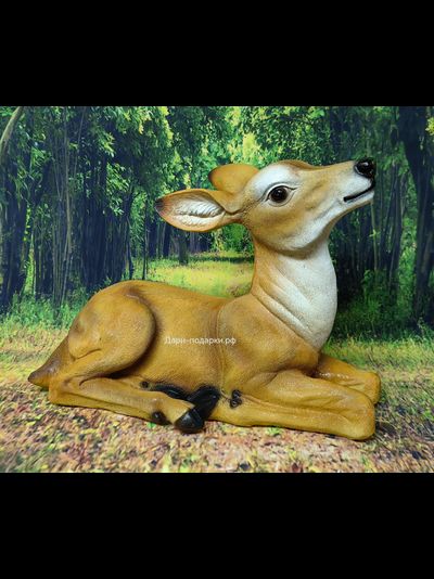 Косуля - символ мяггкости, красоты и грации 29*36см   1,6кг   полистоун Россия 2244/012828*