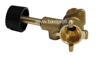 КРАН НАПОЛНЕНИЯ СИСТЕМЫ (КРАН ПОДПИТКИ) КОТЛА BAXI MAIN-5 711666100