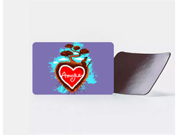 Магнит виниловый для влюбленных, на 14 февраля №9